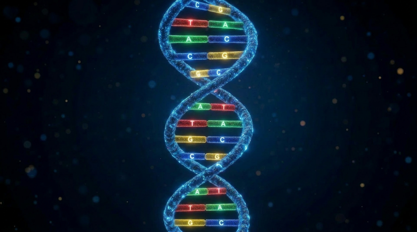 DNA double helix visualization